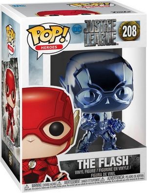 Justice League - The Flash (Chrome) 208 - Funko Pop! - Vinyl Figur