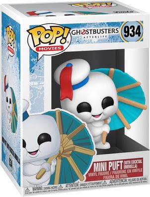 Ghostbusters Afterlife - Mini Puft (with Cocktail Umbrella) 934 - Funko Pop! - V