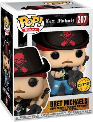 Bret Michaels - Bret Michaels 207 Limited Chase Edition - Funko Pop! - Vinyl Fig