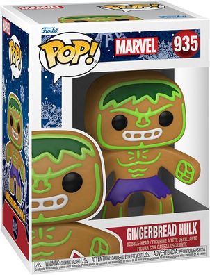 Marvel - Gingerbread Lebkuchen Hulk 935 - Funko Pop! - Vinyl Figur