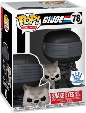 G.I. Joe - Snake Eyes with Timber 78 Exclusive! - Funko Pop! - Vinyl Figur