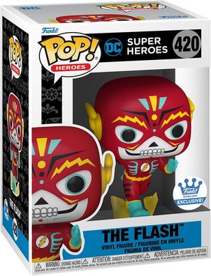 DC Super Heroes Dia de los - The Flash 420 Exclusive! - Funko Pop! - Vinyl Figur
