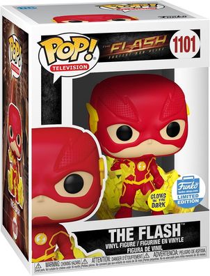 Flash fastest man alive - The Flash 1101 Glows Shop Limited Edition - Funko Pop!