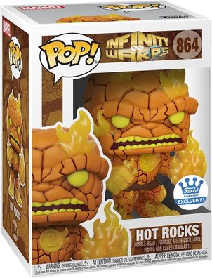 Infinity Warps - Hot Rocks 864 Exclusive! - Funko Pop! - Vinyl Figur