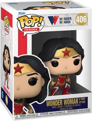 W Wonder Woman - Wonder Woman A Twist Of Fate 406 - Funko Pop! - Vinyl Figur