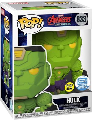 Marvel Avengers Mech Strike - Hulk 833 Glows Shop Limited Edition - Funko Pop! -