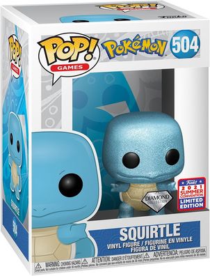 Pokemon - Squirtle Carapuce Schiggy 504 2021 Summer Convention Limited Edition -