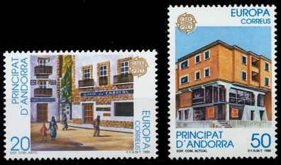 Andorra Spanische POST 1990-2000 Nr 214-215 postfrisch S1FD516