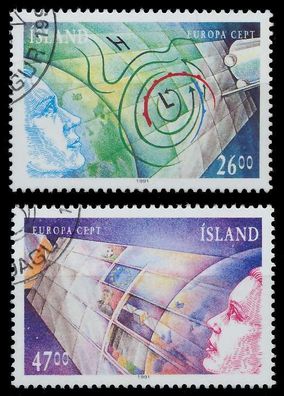 ISLAND 1991 Nr 742-743 gestempelt X5D320A