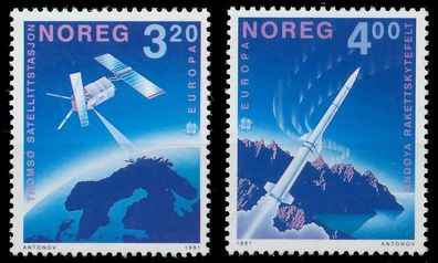 Norwegen 1991 Nr 1062-1063 postfrisch X5D32F6