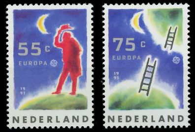 Niederlande 1991 Nr 1409-1410 postfrisch S201542