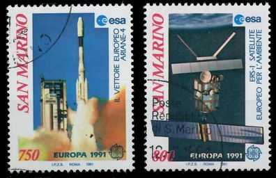 SAN MARINO 1991 Nr 1465-1466 gestempelt X5D339E