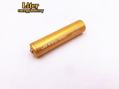 Liter - IMR10440 - Micro AAA / 10440 - 3,7 Volt 380mAh Li-Ion