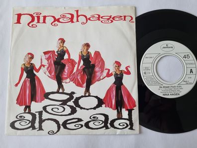 Nina Hagen - Go ahead 7'' Vinyl Germany