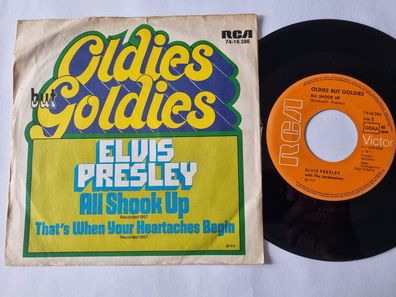 Elvis Presley - All shook up/ That's when your heartaches begin 7'' Vinyl