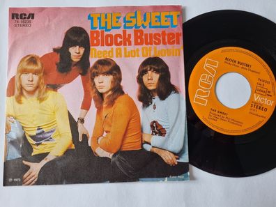 The Sweet - Block Buster 7'' Vinyl Germany