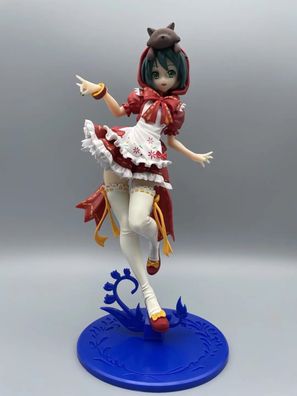 23cm Anime Hatsune Miku Figure Rot Miku Süß Katze Garage Kit Anime Geschenk