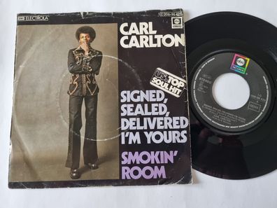 Carl Carlton - Signed, sealed, delivered I'm yours 7'' Vinyl Germany