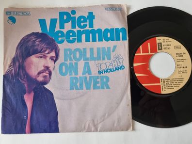 Piet Veerman/ The Cats - Rollin' on a river 7'' Vinyl Germany