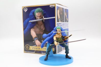 Anime One Piece Figure 20. Jubiläum Roronoa Zoro Sammeln Modell Garage Kit