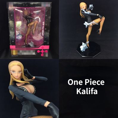 22cm Anime One Piece Figure Sexy Netzsocken Kalifa Sammeln Garage Kit Décor