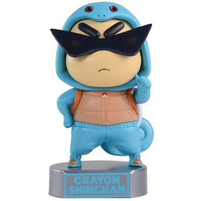 15cm Crayon Shin-chan Cos Squirtle Figure Cosplay Q Version Sammeln Garage Kit