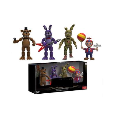 4 Stücke Five Nights at Freddy's Figure Ballon Freddy Sammeln Modell Garage Kit