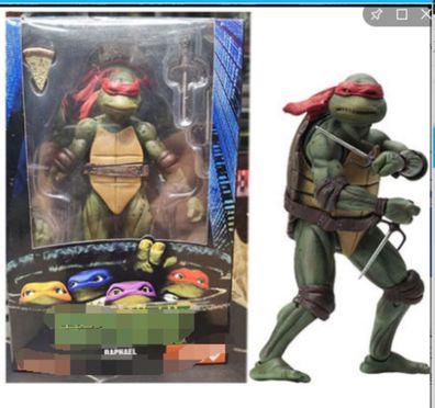 TMNT Mutant Ninja Turtles Garage Kit Raphael Head Knockers 18cm Figure Modell