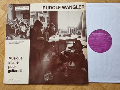 Rudolf Wangler - Musique Intime Pour Guitare II Vinyl LP Germany