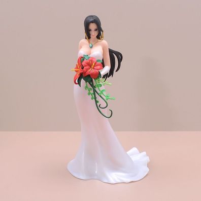 Anime One Piece Schönheit Boa Hancock Hochzeitskleid Figure Modell Garage Kit
