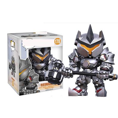 18cm Reinhardt Wilhelm 178# Overwatch Garage Kit Sammlung Modell Dekoration