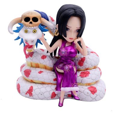 One Piece Boa·Hancock Q-Version Garage Kit Sammlung Modell Figur Geschenk