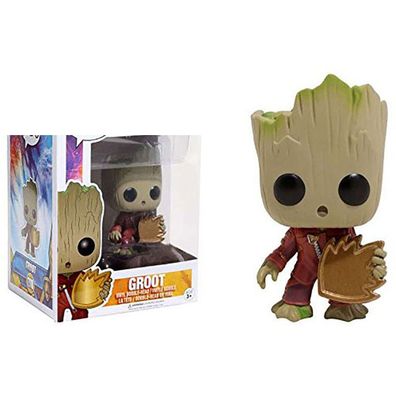 10cm Cartoon Groot#208 Endgame Q-Version Garage Kit Avengers Modell Figure