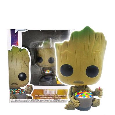 10cm Groot#264 Q-Version Garage Kit Süssigkeit Action Figur Avengers Puppe Modell