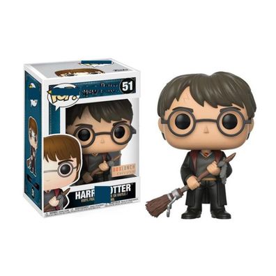 9cm Besen in der Hand Harry Potter#51 Garage Kit Q-Version Modell Puppe Figur