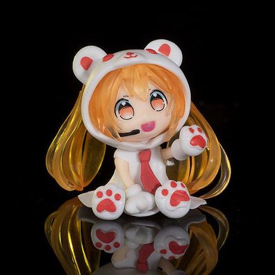 Cute Hatsune Miku Garage Kit Bärenkostüm Figure Collectible Model 7cm Orange