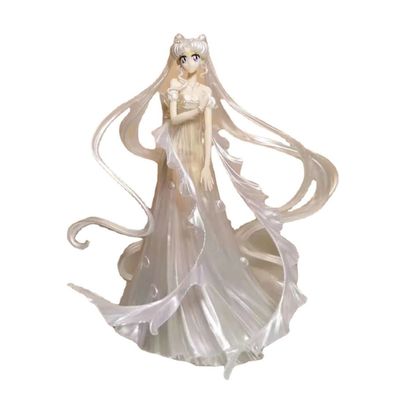 Anime Sailor Moon Garage Kit Hochzeitskleid Tsukino Usagi Manga Figure 25cm