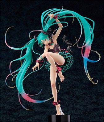 Sänger Tanzen Hatsune Miku Manga Figure Agg Garage Kit Model Geschenk 23cm