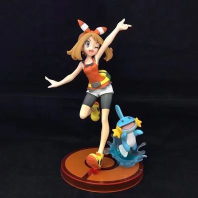 Anime Pokémon Sapphire Manga Figure Mudkip Garage Kit Model Geschenk 19cm