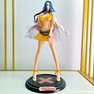 Anime ONE PIECE Nefeltari Vivi Garage Kit Collectible Model Figur Geschenk Gelb