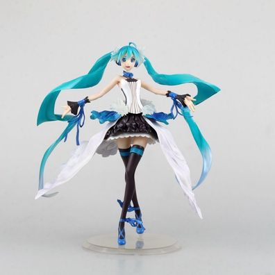 7th Dragon Hatsune Miku Manga ACGN Figure Collectible Garage Kit Model Ca. 23cm