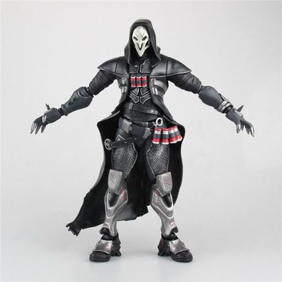 28cm Spiel Overwatch Reaper Action Figure OW Gabriel Reyes Modell Garage Kit