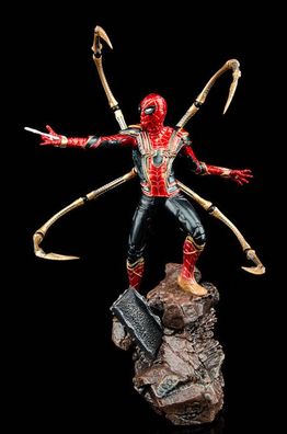 23cm Avengers: Infinity War Spider Man Action Figure Garage Kit Ornament Modell