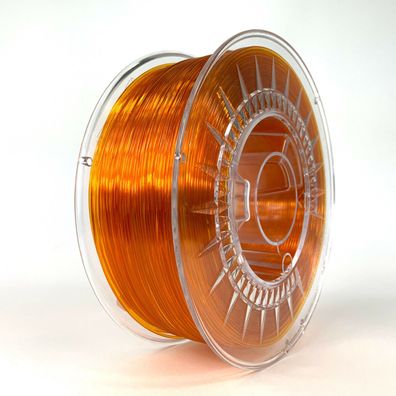PETG bright orange transparent - hell orange PET-G 1.75 Filament Devil Design