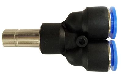 Pneumatik Druckluft Y-Stück-Schnellverbinder (PYJ) Ø 4 mm mit Steckhülse (Tülle)