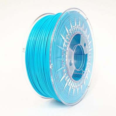 PLA Blue - Helles blau PLA 1.75 Filament 1kg Devil Design 3D Druck