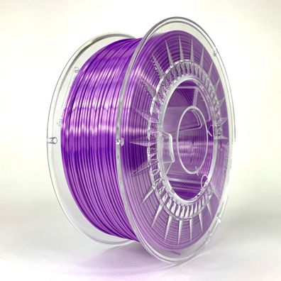 NEU SILK Violet - violett SILK 1.75 Filament 1kg Devil Design 3D Druck
