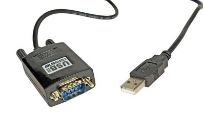 USB Adapter COM 9 polig seriell RS232 Drucker Windows + Linux