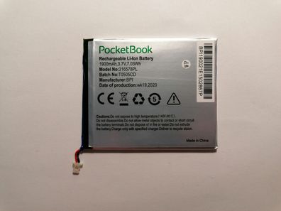 Akku PocketBook Inkpad 3 PB740 740 316578 JL316578PL 316578PL 633 PB633 Battery