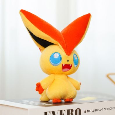 Anime Pokémon Victini Plüsch Puppe Kinder Stofftier Spielzeug Figurine 7 * 21cm